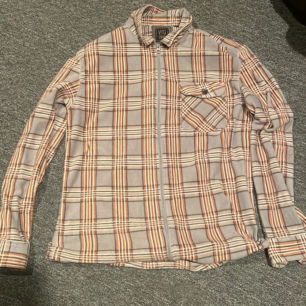 VTG 1946 zip flannel